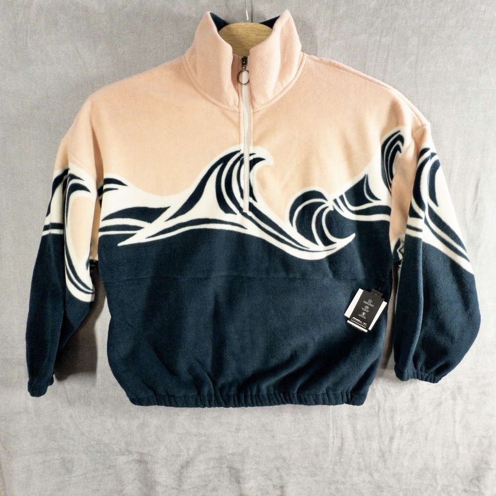 NWT O'Neill SuperSherpa‎ Qtr Zip Fleece Pullover Mens XL Beach Surf Resort